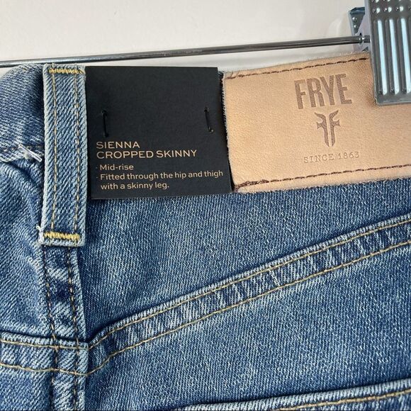 Frye raw hem sienna skinny jeans size 26‎ - Picture 9 of 12